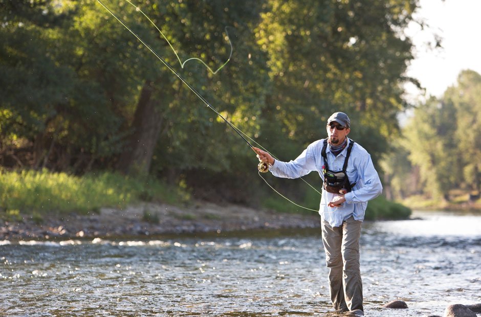 flying fishing