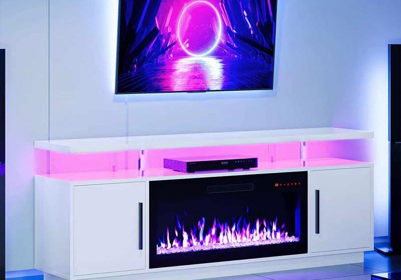 6 Design Ideas for Integrating an Electric Fireplace TV Stand into Your Living Room