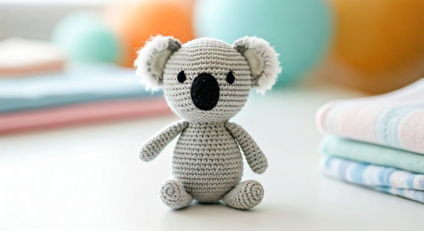 How to Gift a Knitted Koala Toy for a Memorable Baby Shower 2