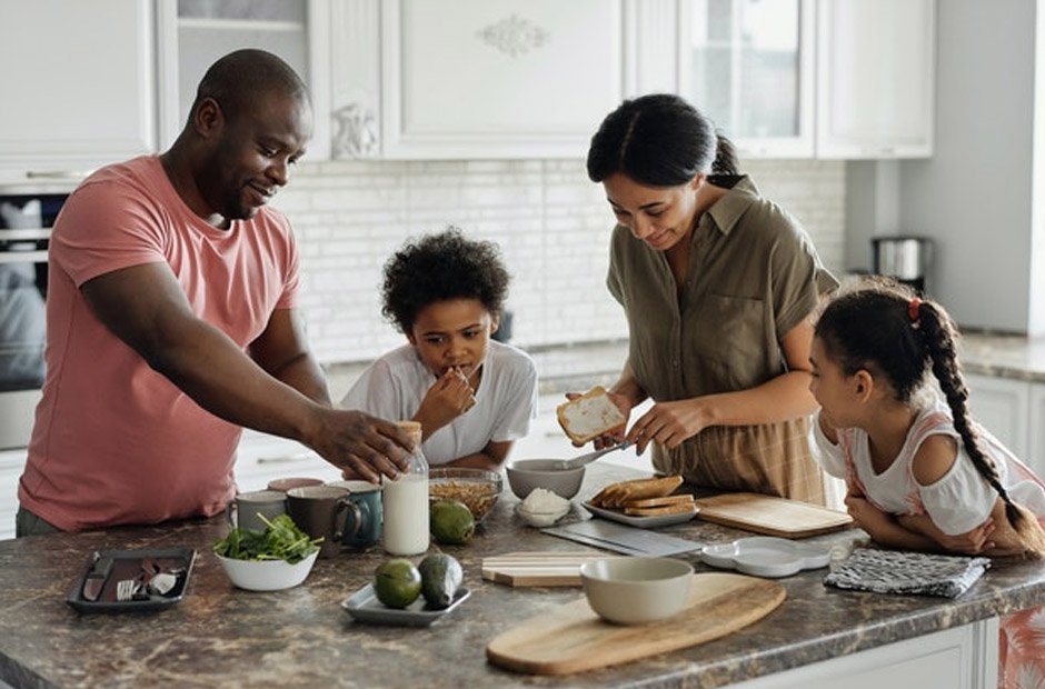 kids-friendly kitchen