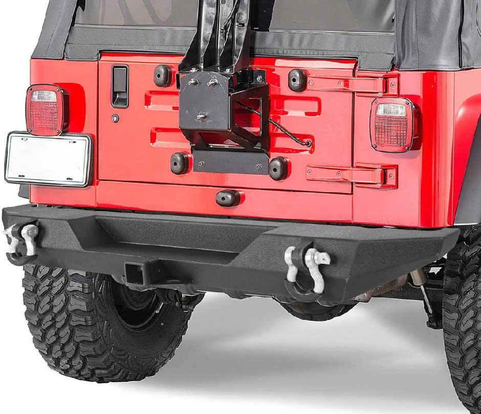 Bumper and Side Steps for Jeep CJ