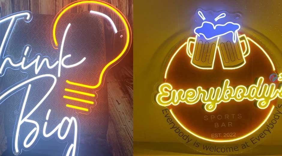 Custom Neon Signs for Businesses: Branding and Attraction