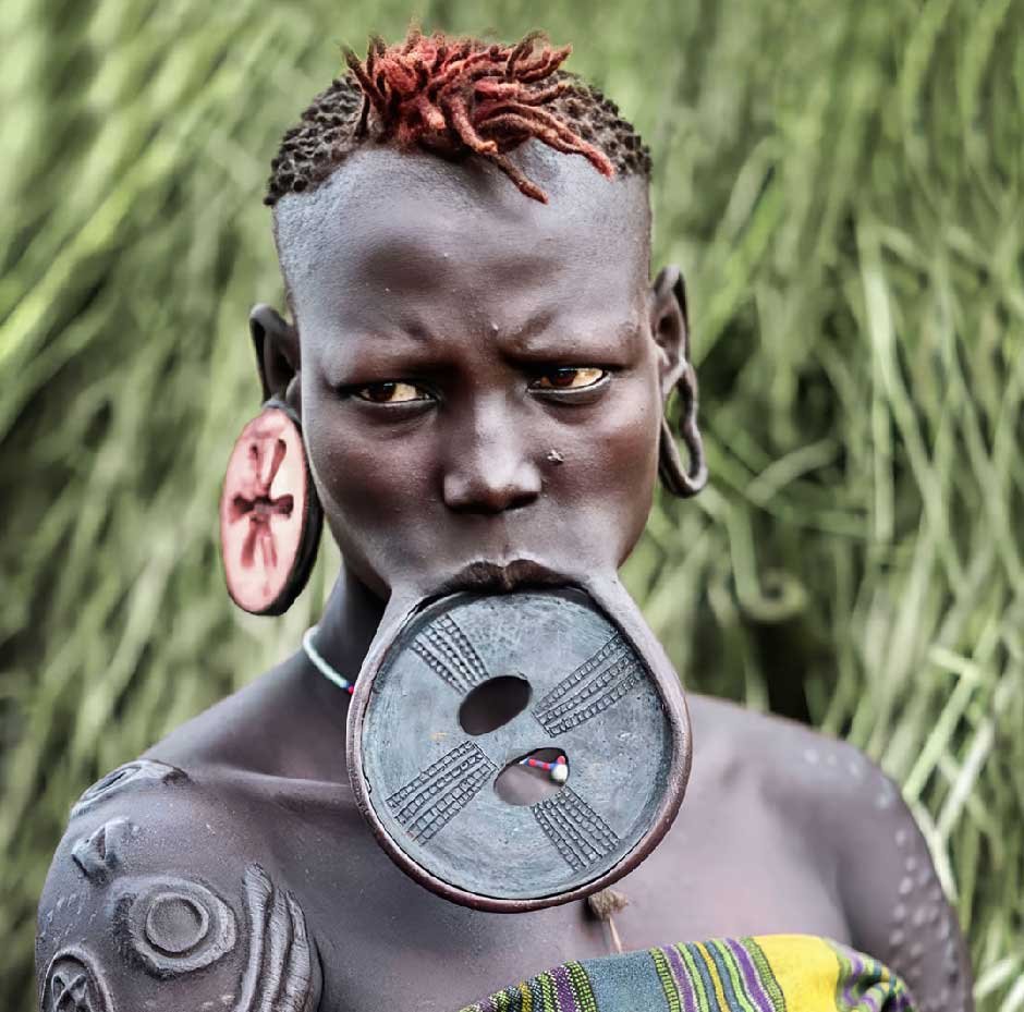 Lip Piercing Traditions: Mursi, Surma, and Beyond