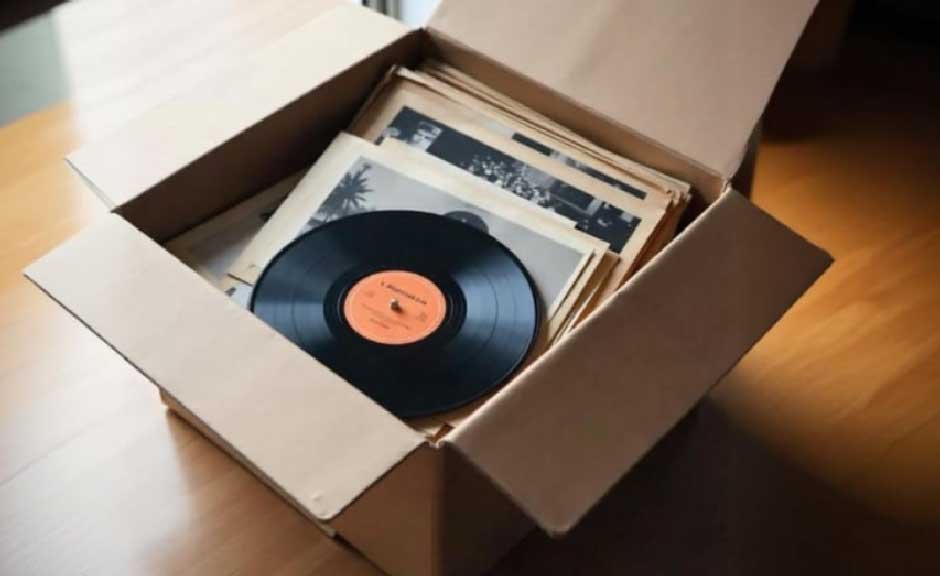 Shipping Rare Vinyl Records from China