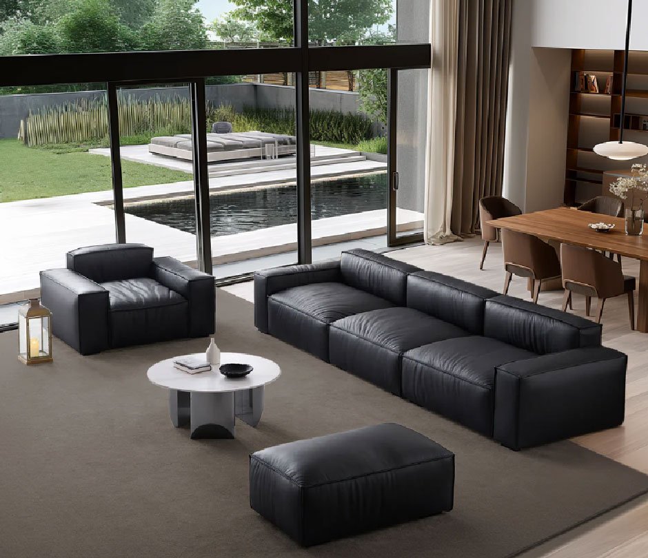 Unveiling the Charm of Leather Sofas in Your Living Space