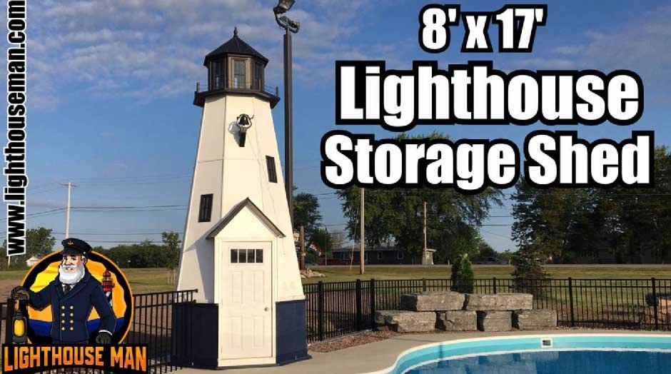 Transform Your Backyard with a Lighthouse Storage Shed: A Perfect Blend of Function and Charm